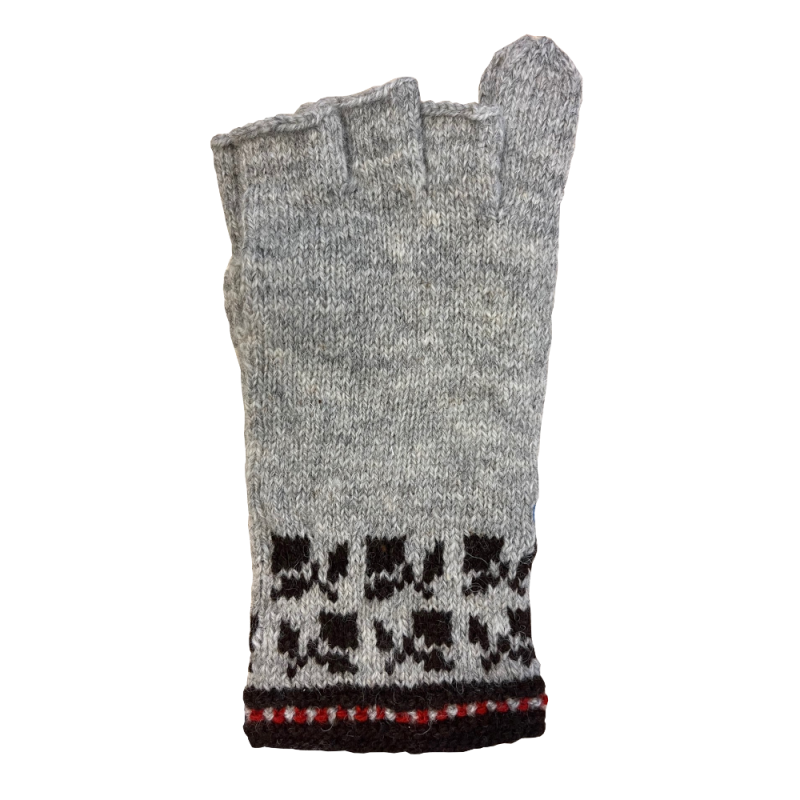 Open fingertip gloves for the modern man